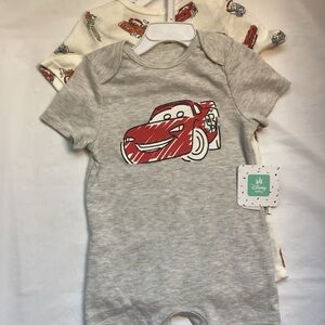 Disney Gray and Red Kids Matching Set